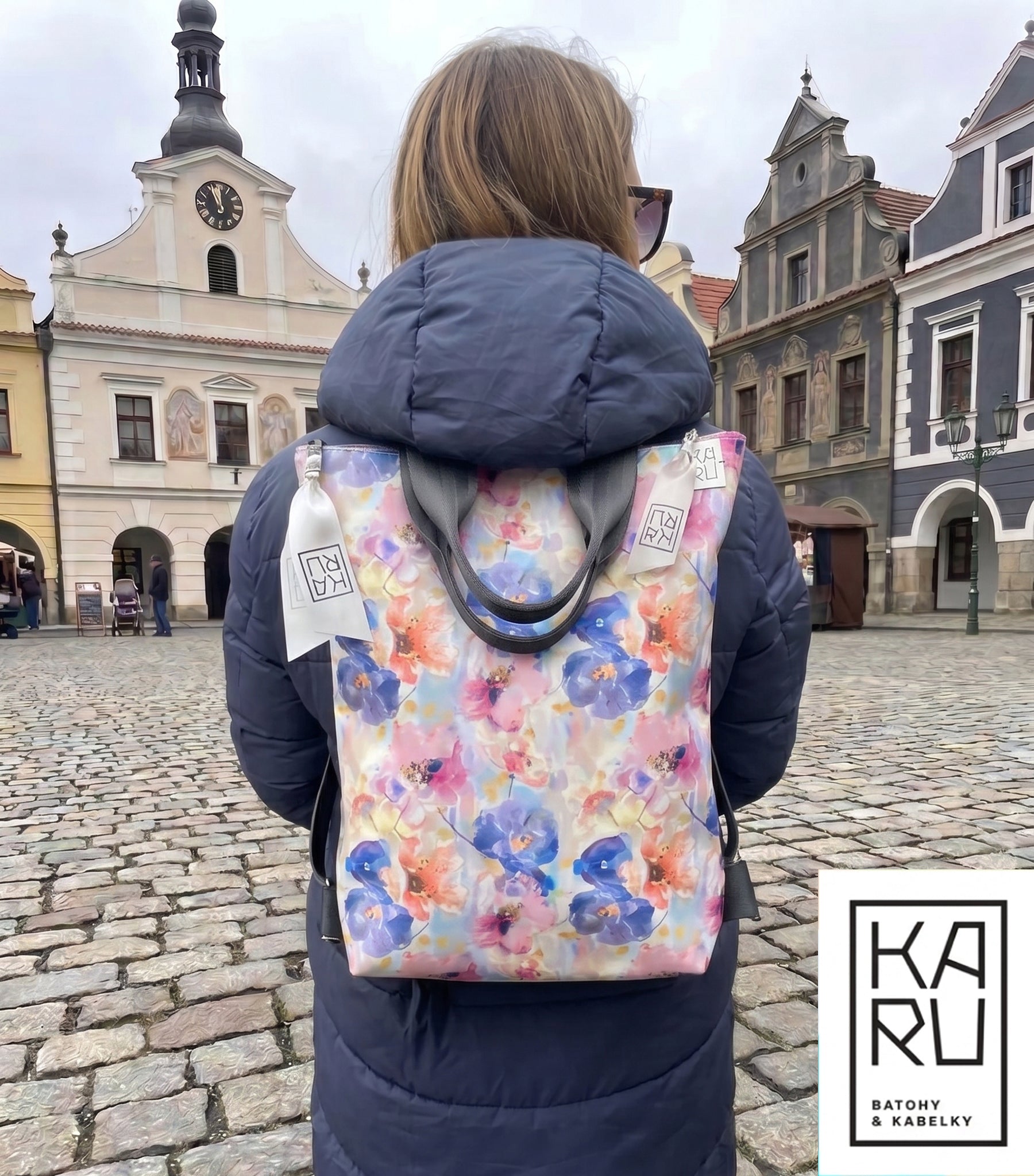 Batoh - Květiny
