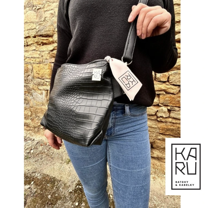 Crossbag - Hadí kůže